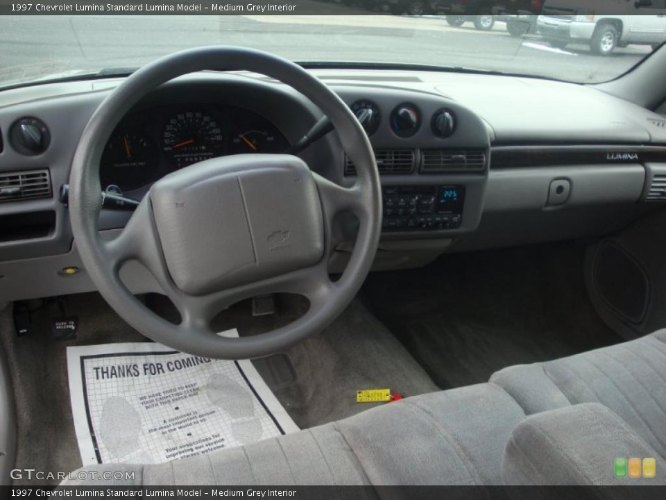 Medium Grey Interior Prime Interior for the 1997 Chevrolet Lumina  #41153528