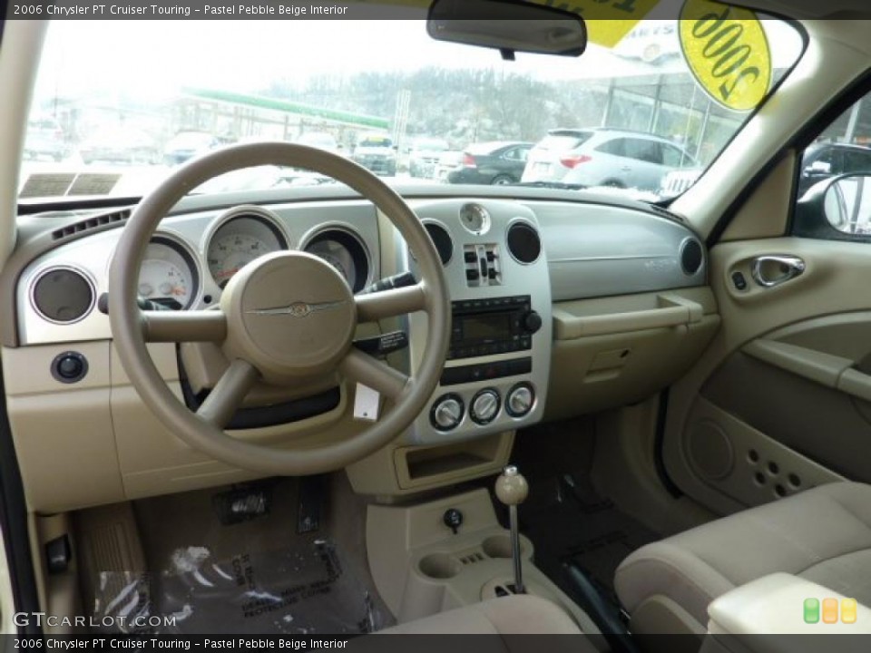 Pastel Pebble Beige Interior Prime Interior for the 2006 Chrysler PT Cruiser Touring #41153624