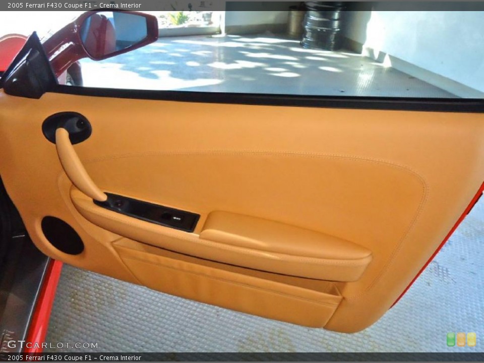 Crema Interior Door Panel for the 2005 Ferrari F430 Coupe F1 #41156792
