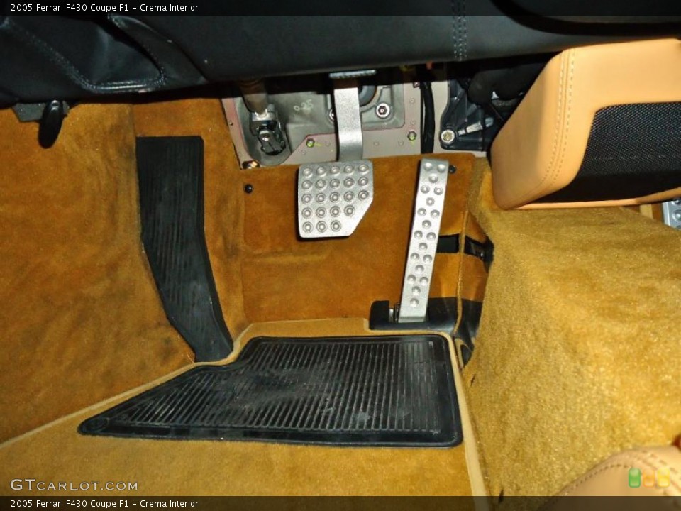 Crema Interior Controls for the 2005 Ferrari F430 Coupe F1 #41156904