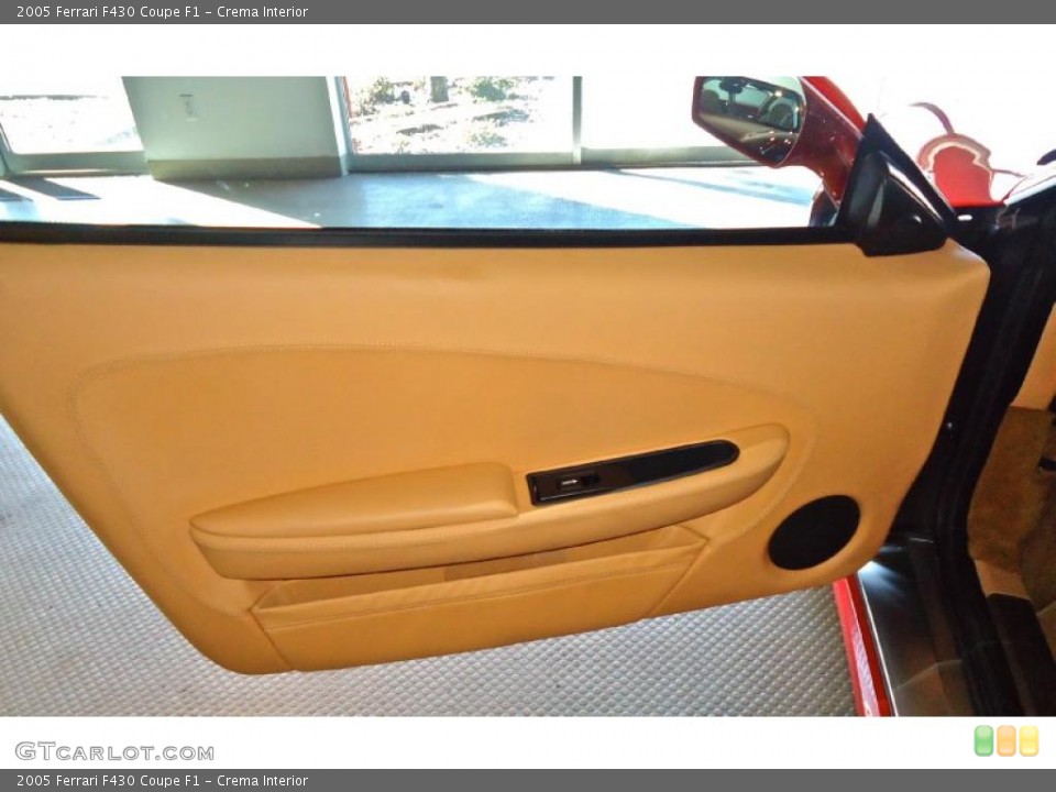 Crema Interior Door Panel for the 2005 Ferrari F430 Coupe F1 #41157440