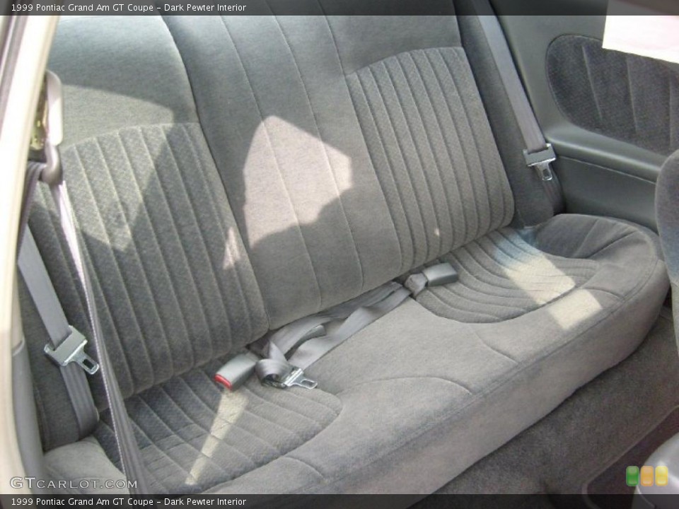 Dark Pewter Interior Photo for the 1999 Pontiac Grand Am GT Coupe #41157488