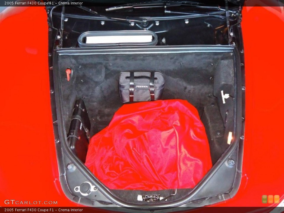 Crema Interior Trunk for the 2005 Ferrari F430 Coupe F1 #41157876