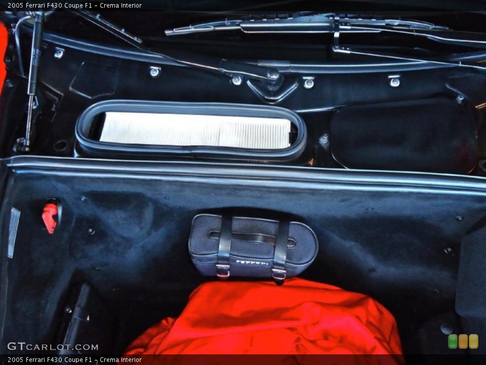 Crema Interior Trunk for the 2005 Ferrari F430 Coupe F1 #41157896