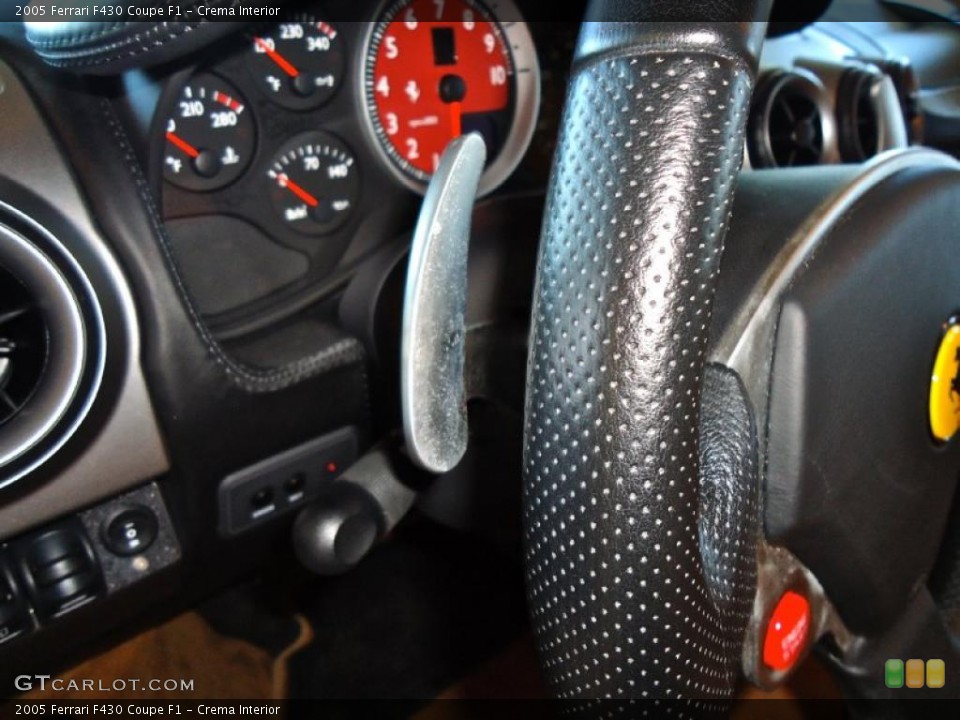 Crema Interior Controls for the 2005 Ferrari F430 Coupe F1 #41157940