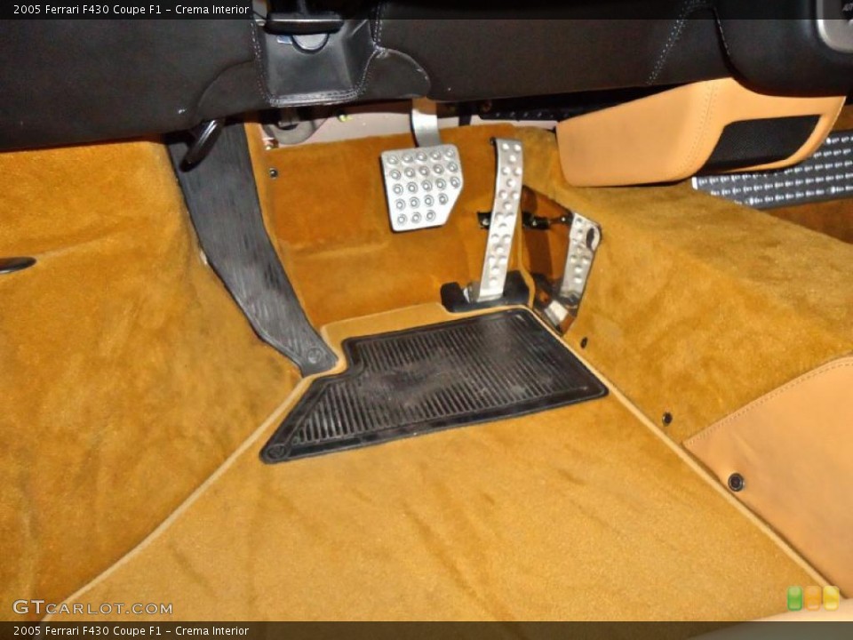 Crema Interior Controls for the 2005 Ferrari F430 Coupe F1 #41157960