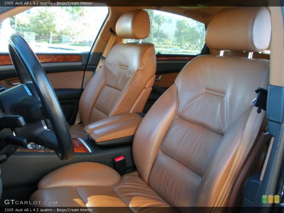 Beige/Cream Interior Photo for the 2005 Audi A8 L 4.2 quattro #41158972