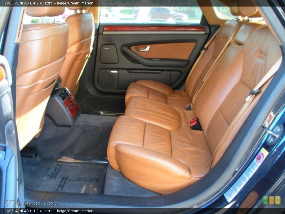 Beige/Cream Interior Photo for the 2005 Audi A8 L 4.2 quattro #41158988