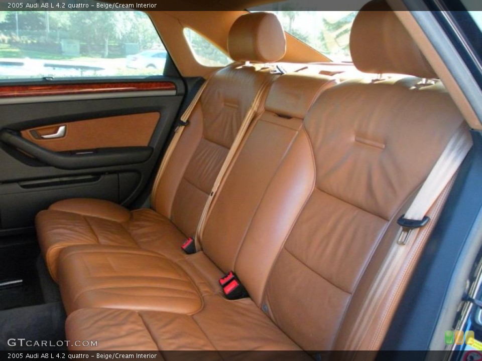 Beige/Cream Interior Photo for the 2005 Audi A8 L 4.2 quattro #41159008