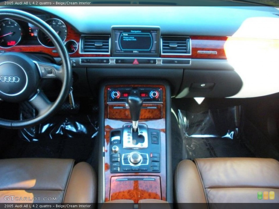 Beige/Cream Interior Dashboard for the 2005 Audi A8 L 4.2 quattro #41159048