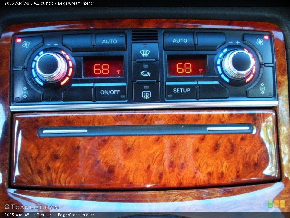 Beige/Cream Interior Controls for the 2005 Audi A8 L 4.2 quattro #41159128