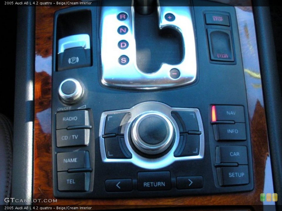 Beige/Cream Interior Controls for the 2005 Audi A8 L 4.2 quattro #41159140