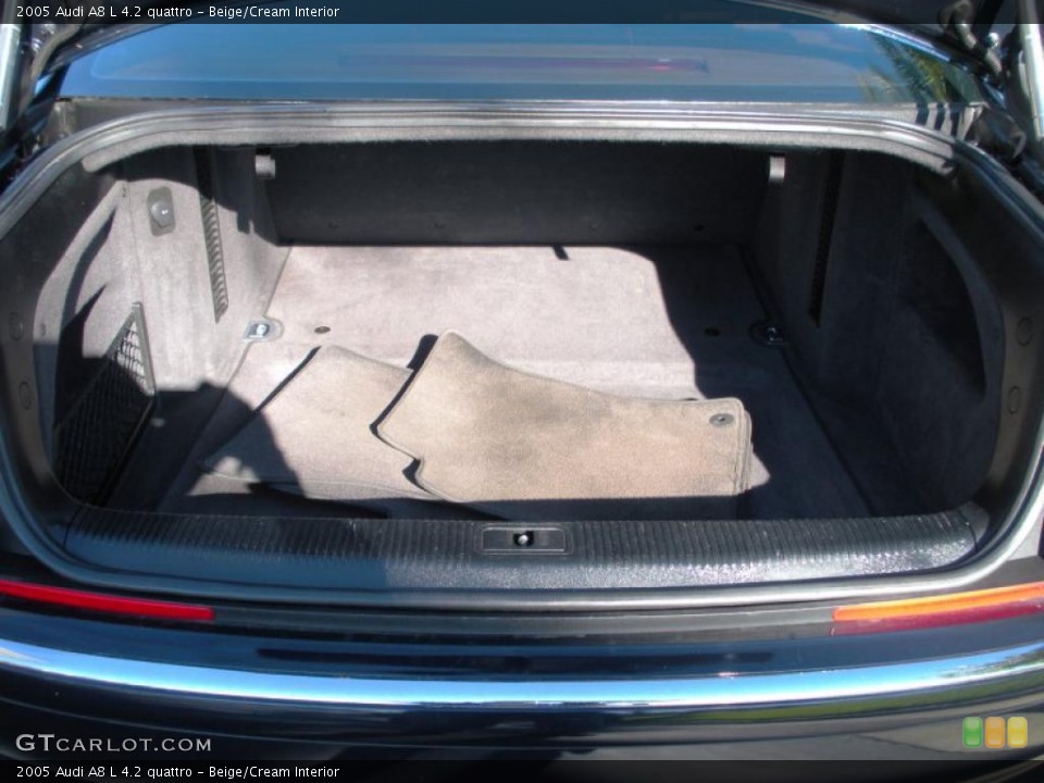 Beige/Cream Interior Trunk for the 2005 Audi A8 L 4.2 quattro #41159156