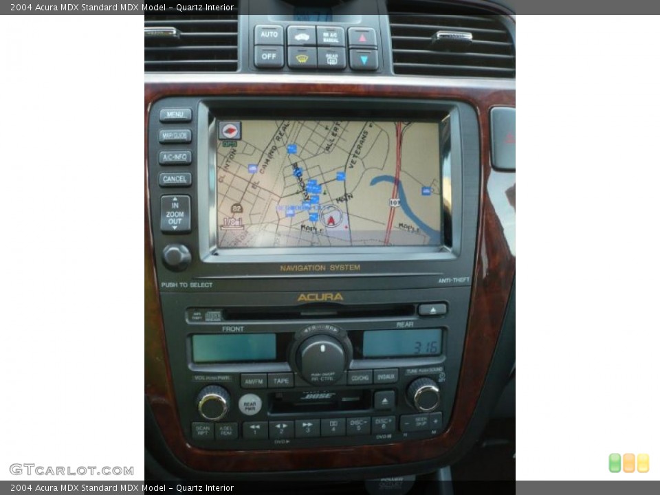 Quartz Interior Controls for the 2004 Acura MDX  #41160764