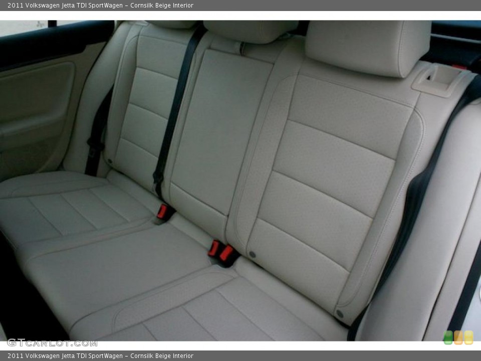 Cornsilk Beige Interior Photo for the 2011 Volkswagen Jetta TDI SportWagen #41166724