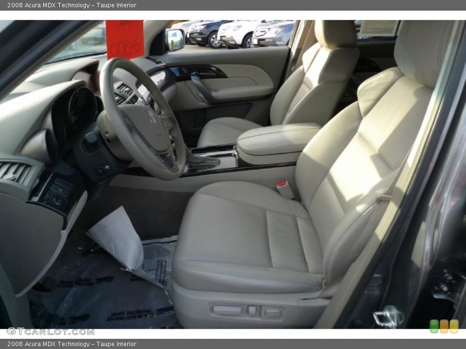 Taupe Interior Photo for the 2008 Acura MDX Technology #41167669