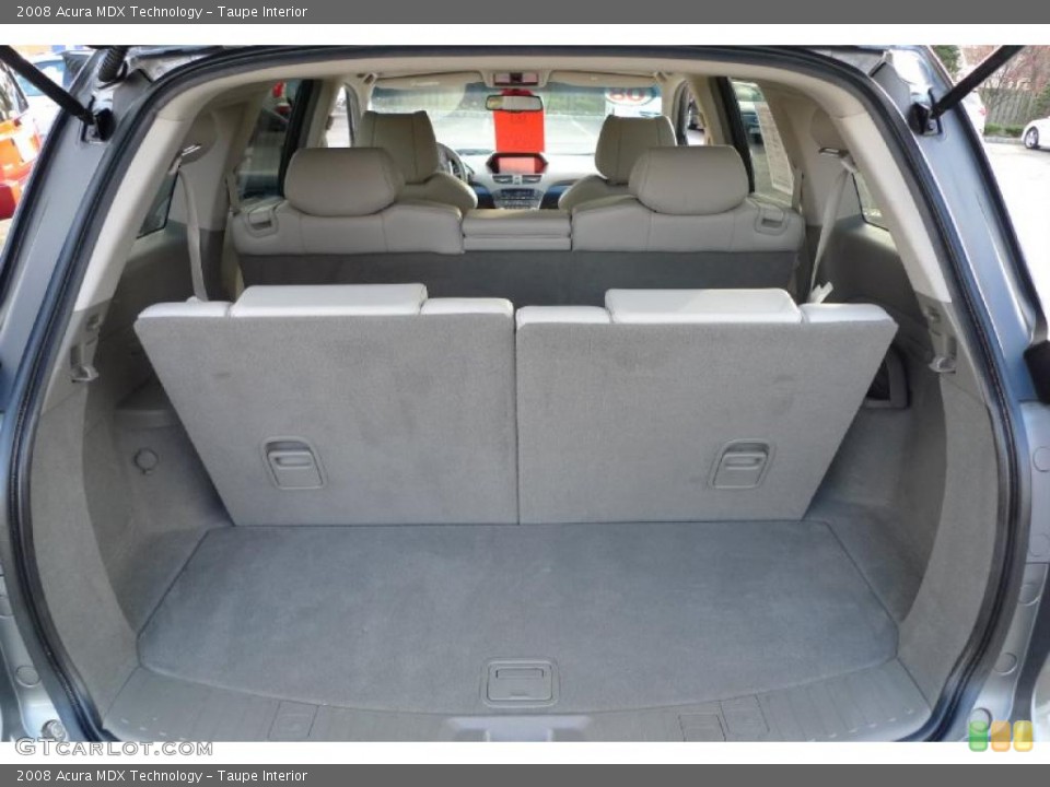 Taupe Interior Trunk for the 2008 Acura MDX Technology #41167957