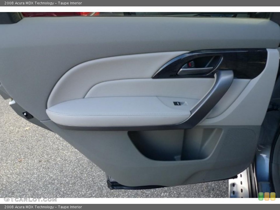 Taupe Interior Door Panel for the 2008 Acura MDX Technology #41168081
