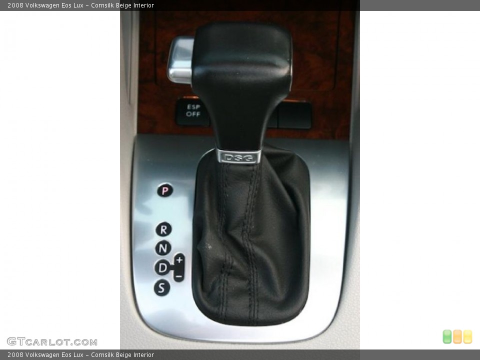 Cornsilk Beige Interior Transmission for the 2008 Volkswagen Eos Lux #41168902