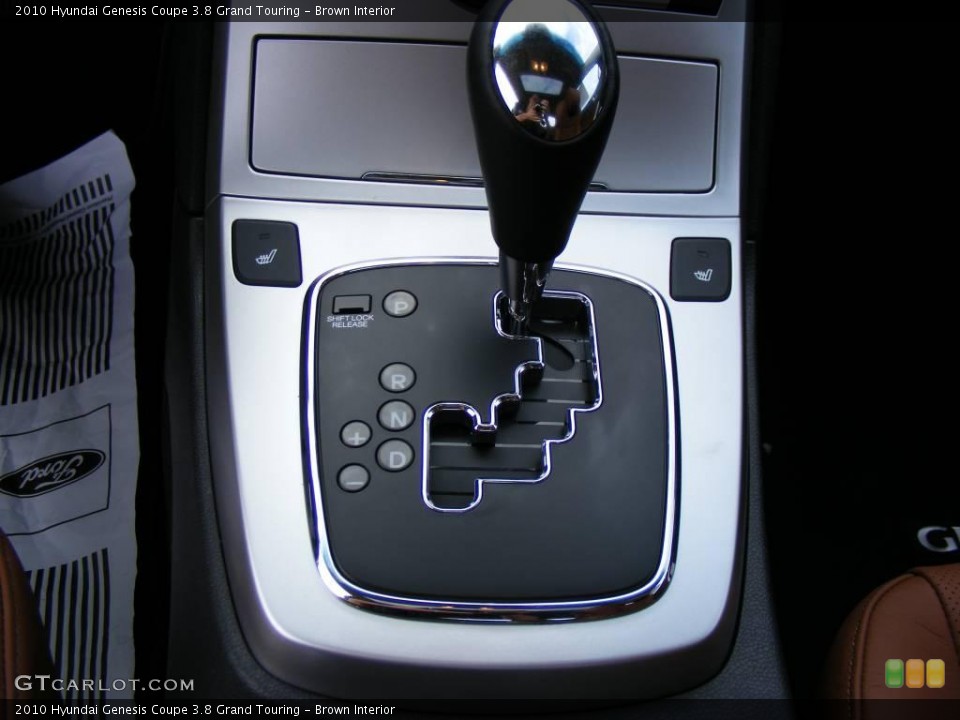 Brown Interior Transmission for the 2010 Hyundai Genesis Coupe 3.8 Grand Touring #4117002