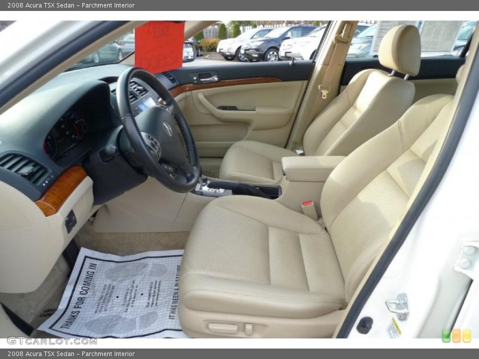 Parchment Interior Photo for the 2008 Acura TSX Sedan #41170302