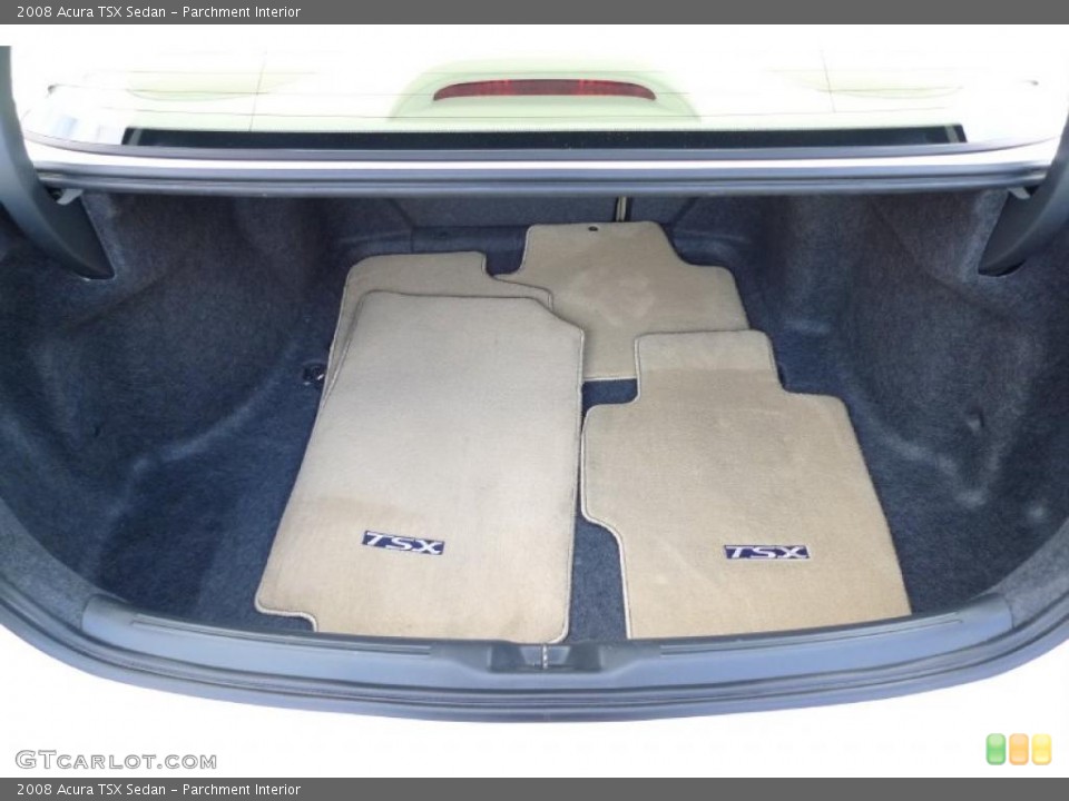 Parchment Interior Trunk for the 2008 Acura TSX Sedan #41170494