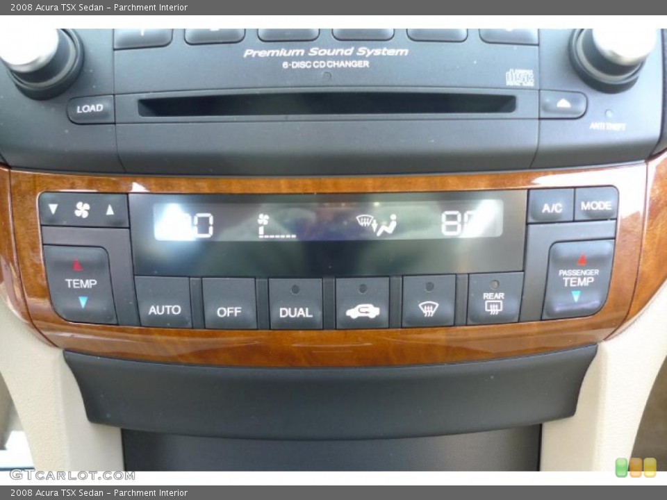 Parchment Interior Controls for the 2008 Acura TSX Sedan #41170794