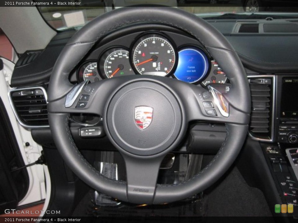 Black Interior Gauges for the 2011 Porsche Panamera 4 #41172466