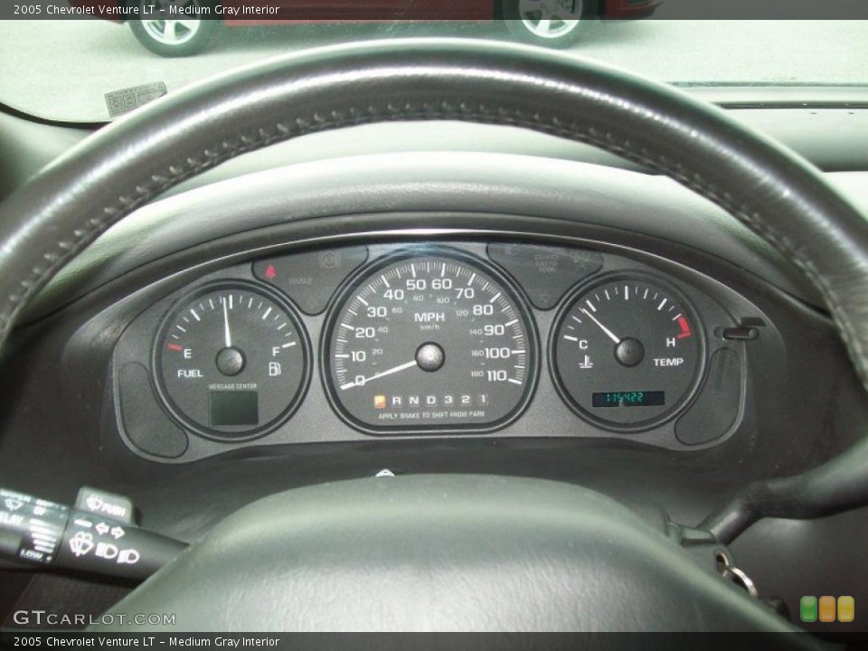 Medium Gray Interior Gauges for the 2005 Chevrolet Venture LT #41172486