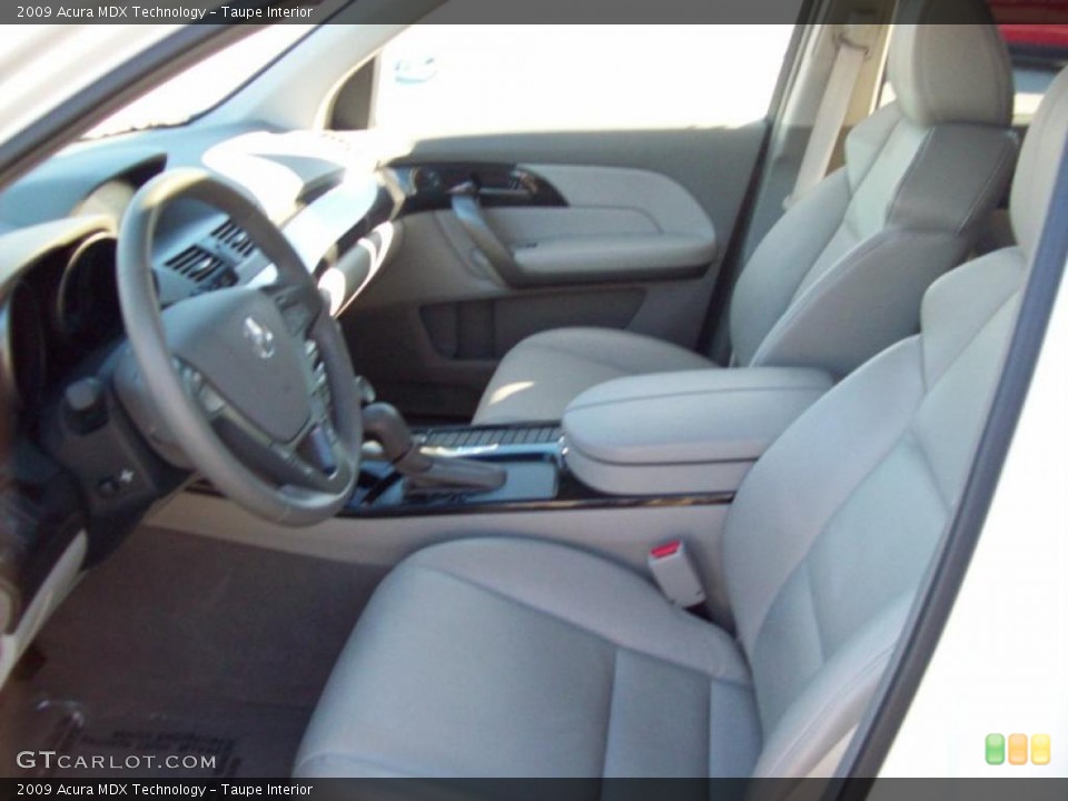 Taupe Interior Photo for the 2009 Acura MDX Technology #41172678
