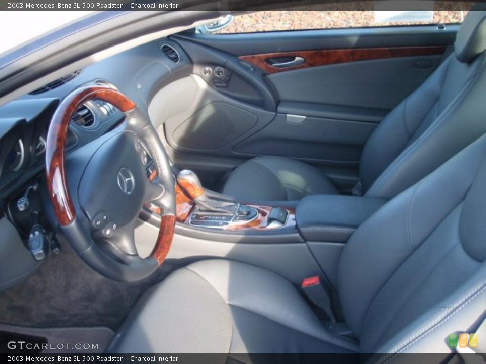 Charcoal Interior Photo for the 2003 Mercedes-Benz SL 500 Roadster #41173558
