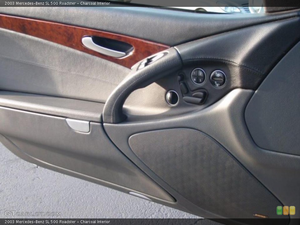 Charcoal Interior Door Panel for the 2003 Mercedes-Benz SL 500 Roadster #41173586