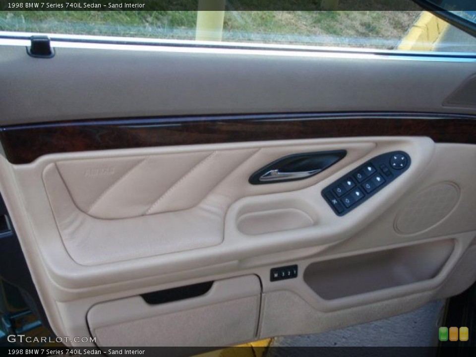 Sand Interior Door Panel for the 1998 BMW 7 Series 740iL Sedan #41173790