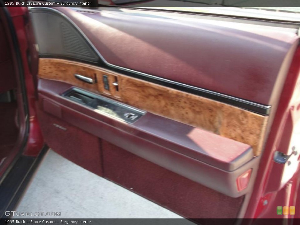 Burgundy Interior Door Panel for the 1995 Buick LeSabre Custom #41176414