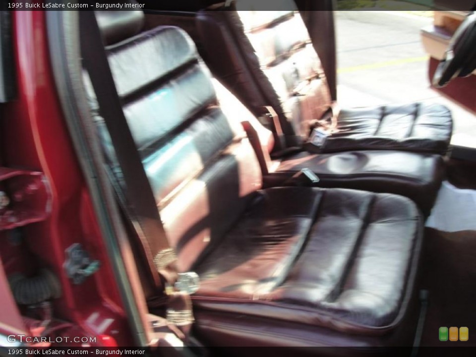Burgundy Interior Photo for the 1995 Buick LeSabre Custom #41176422
