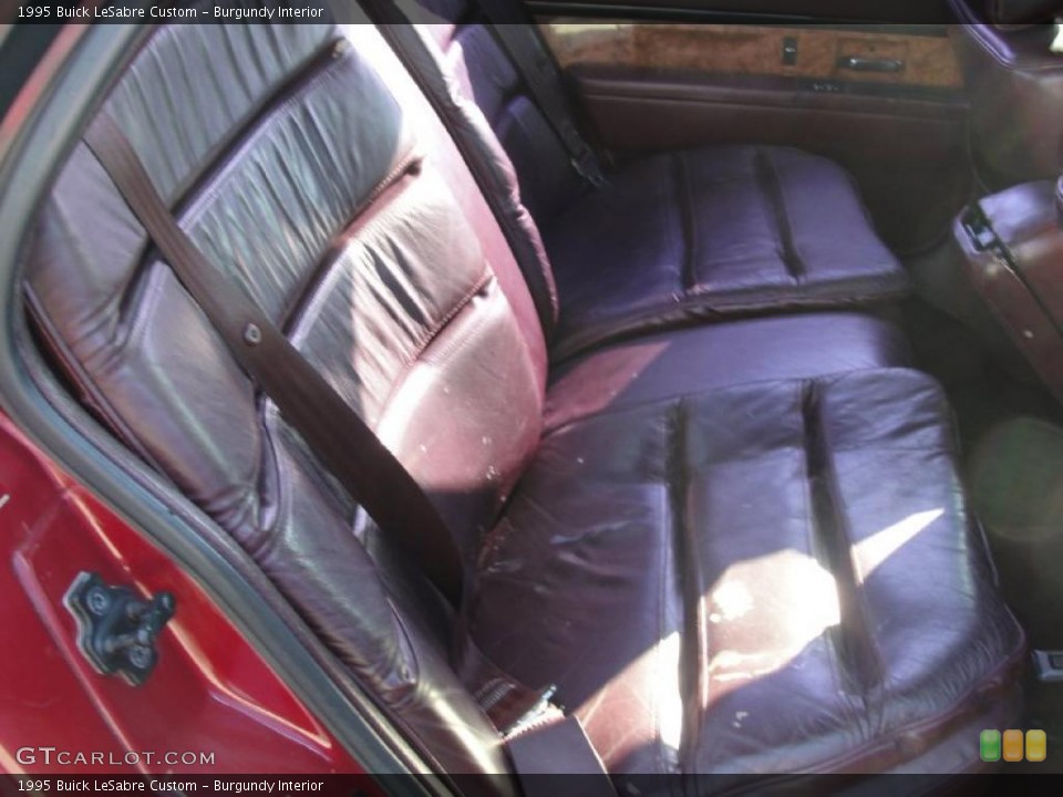Burgundy Interior Photo for the 1995 Buick LeSabre Custom #41176430