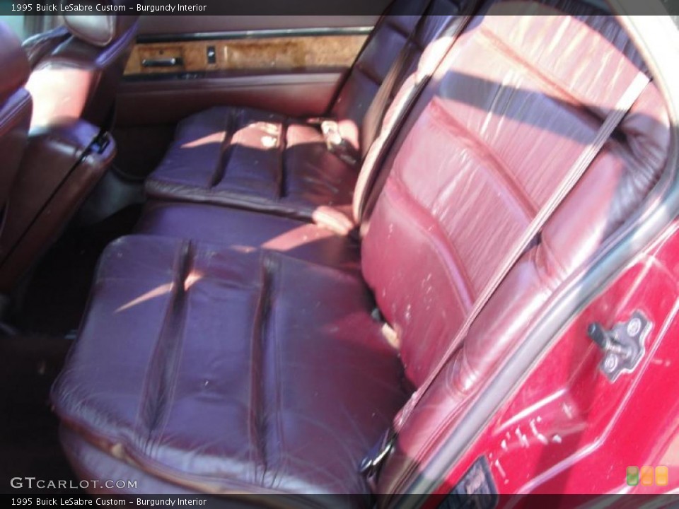 Burgundy Interior Photo for the 1995 Buick LeSabre Custom #41176438