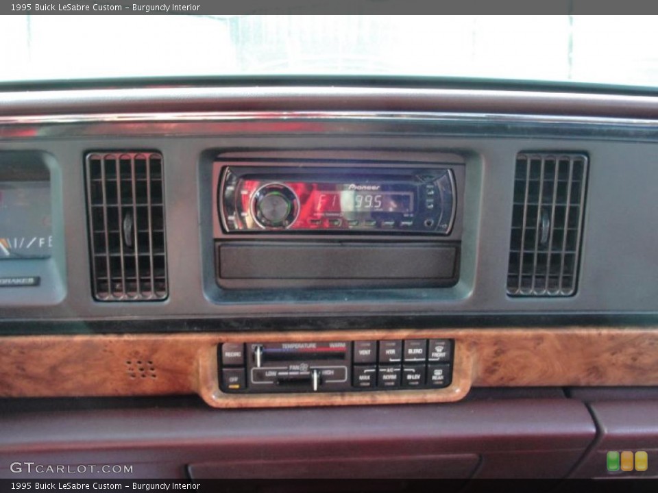 Burgundy Interior Controls for the 1995 Buick LeSabre Custom #41176458
