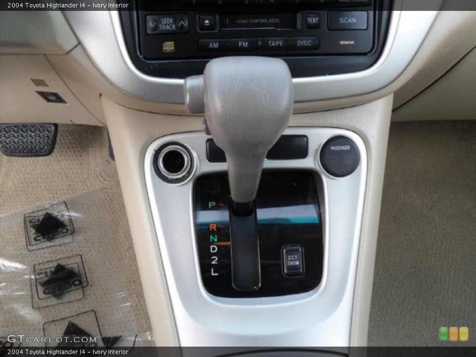 Ivory Interior Transmission for the 2004 Toyota Highlander I4 #41178158