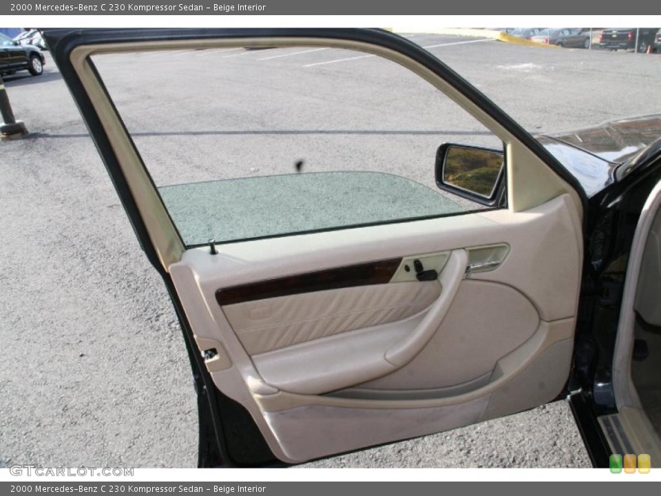 Beige Interior Door Panel for the 2000 Mercedes-Benz C 230 Kompressor Sedan #41182566