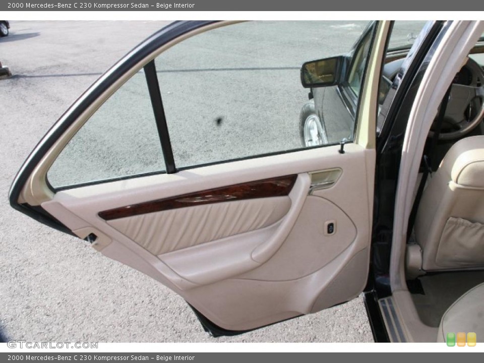 Beige Interior Door Panel for the 2000 Mercedes-Benz C 230 Kompressor Sedan #41182578