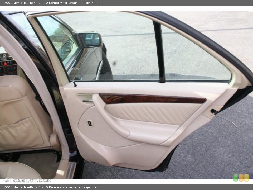 Beige Interior Door Panel for the 2000 Mercedes-Benz C 230 Kompressor Sedan #41182606