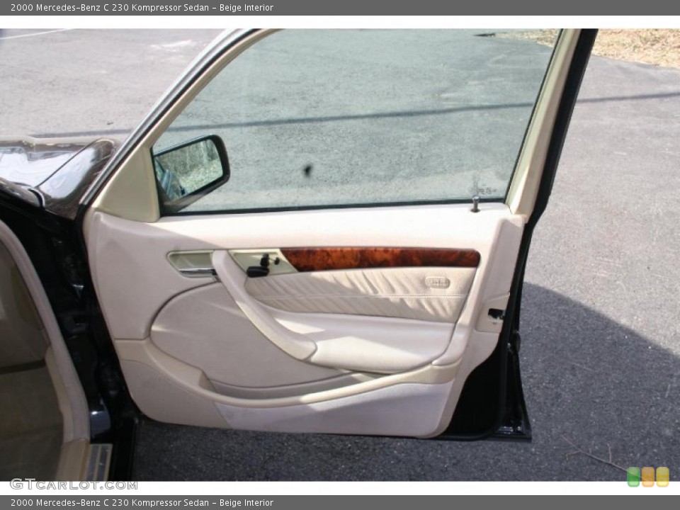 Beige Interior Door Panel for the 2000 Mercedes-Benz C 230 Kompressor Sedan #41182638
