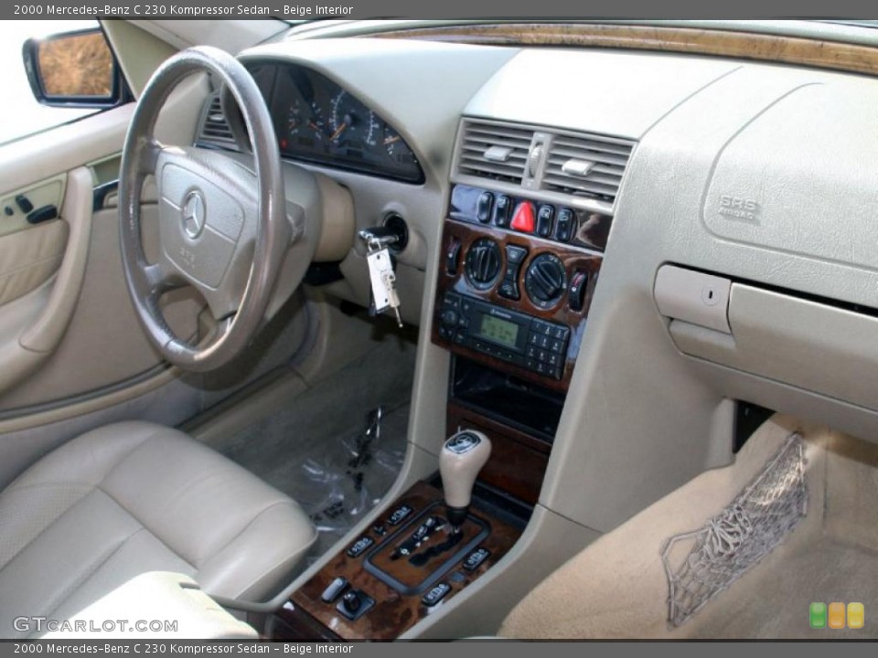 Beige 2000 Mercedes-Benz C Interiors