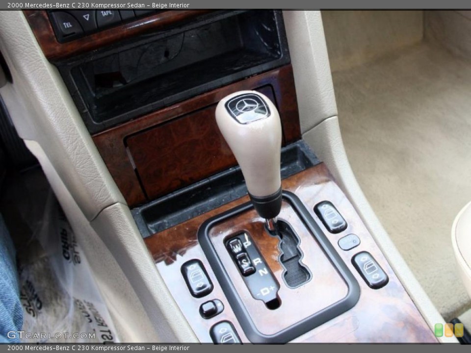 Beige Interior Transmission for the 2000 Mercedes-Benz C 230 Kompressor Sedan #41182782