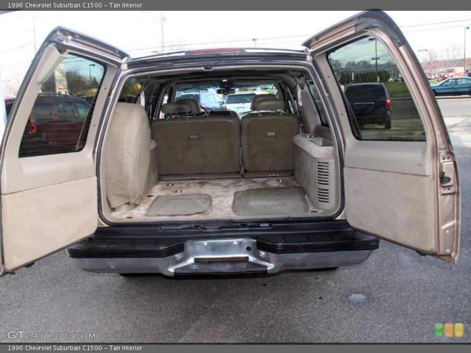 Tan Interior Trunk for the 1996 Chevrolet Suburban C1500 #41183006