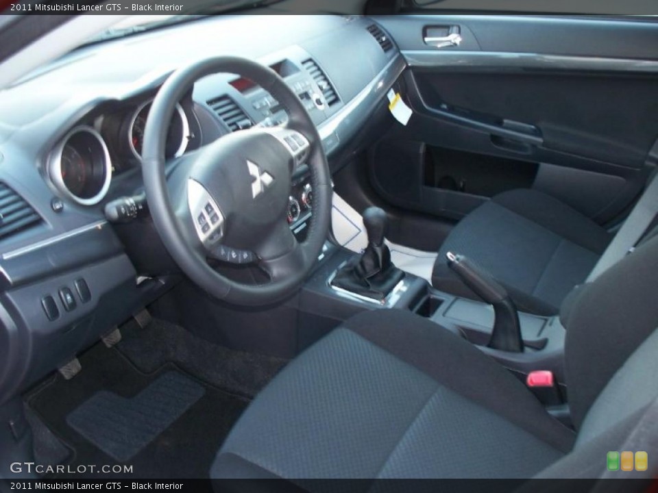 Black Interior Photo for the 2011 Mitsubishi Lancer GTS #41183382