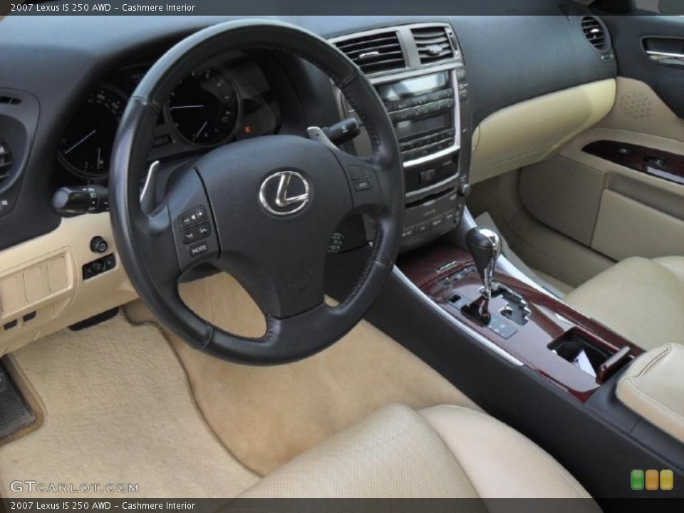 Cashmere Interior Photo for the 2007 Lexus IS 250 AWD #41184194