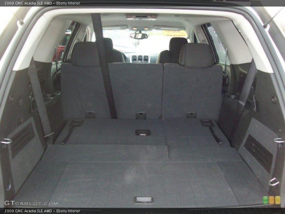 Ebony Interior Trunk for the 2009 GMC Acadia SLE AWD #41185518