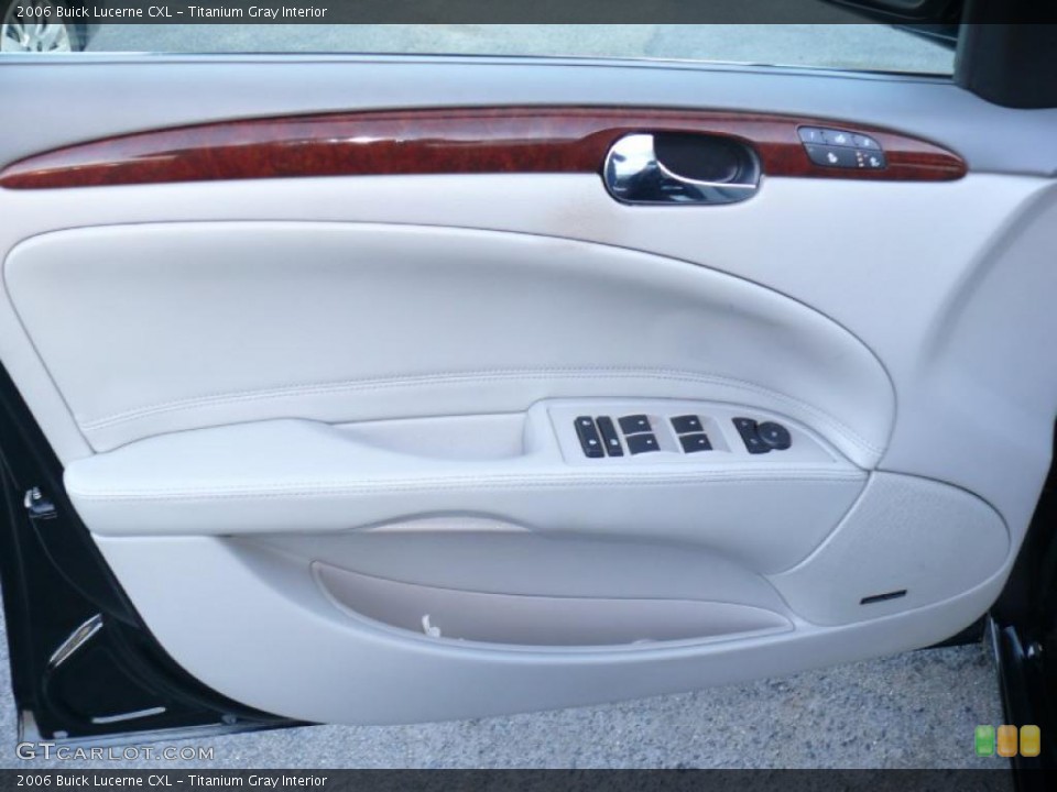 Titanium Gray Interior Door Panel for the 2006 Buick Lucerne CXL #41185606